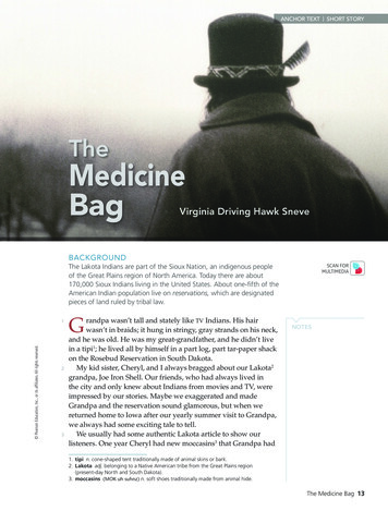 The Medicine Bag - Leifericsonelementary 
