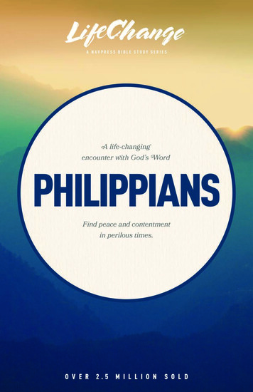 PHILIPPIANS - Files.tyndale 