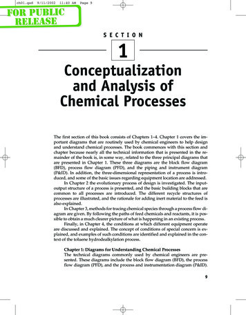 Conceptualization And Analysis Of Chemical Processes