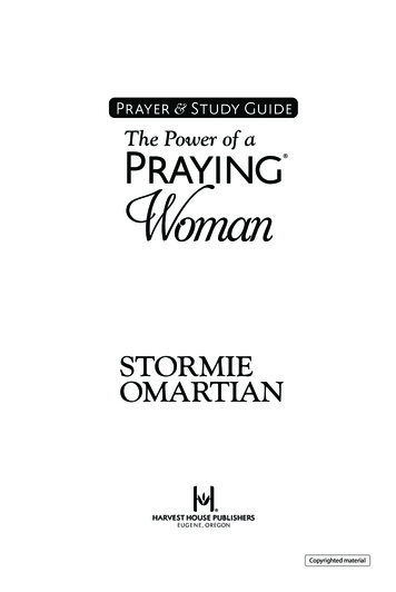 The Power Of A Praying Woman Prayer And Study 