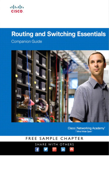 Routing And Switching Essentials Companion Guide