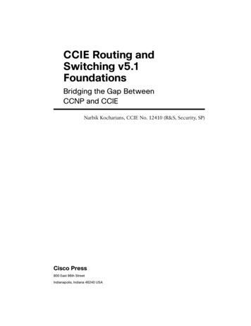 CCIE Routing And Switching V5.1 Foundations