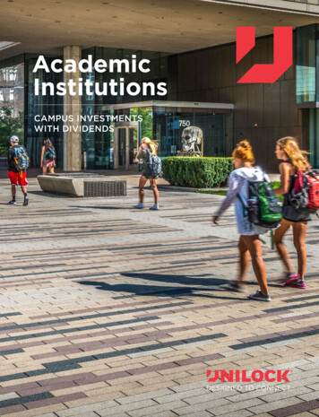 Academic Institutions - Builder