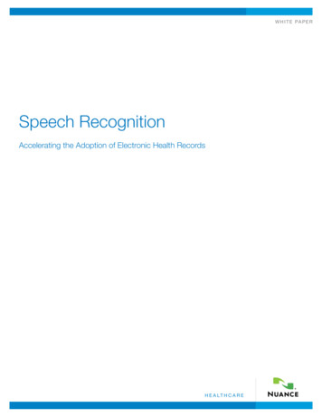 Accelerating EHR Adoption White Paper - HTH Files