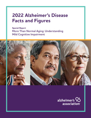 2021 ALZHEIMER’S DISEASE FACTS AND FIGURES