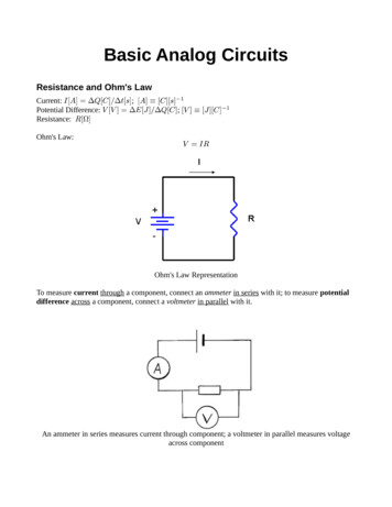 Basic Analog Circuits - George Mason University