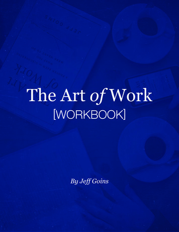 Art Of Work Workbook V2 - Amazon S3