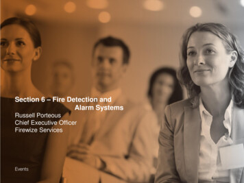 Section 6 Fire Detection And Alarm Systems - FPA A