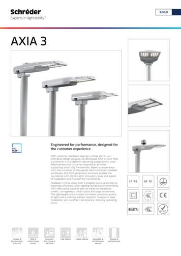 AXIA 3 - Schreder
