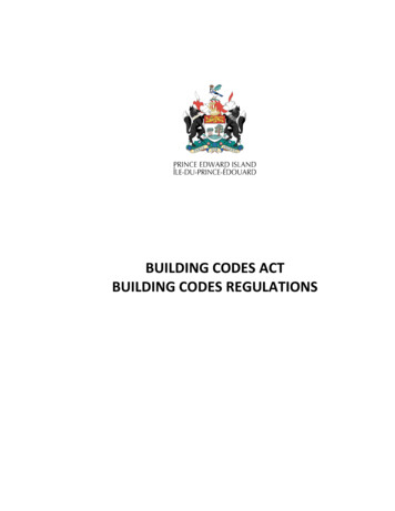Building Code Act Building Code Regulations