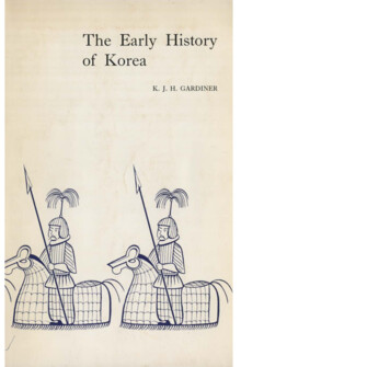 The Early History Of Korea