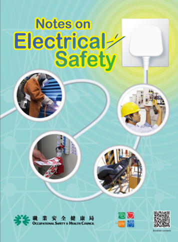 Electrical Safety - OSHC