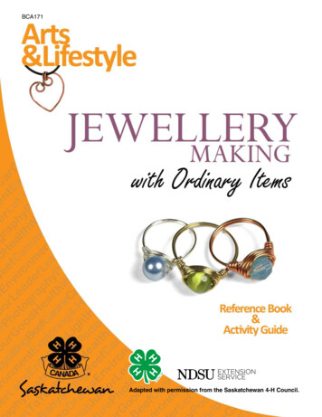 4-H Jewellery Making With Ordinary Items