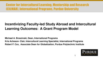 Incentivizing Faculty-led Study Abroad And Intercultural Learning .