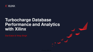 Turbocharge Database Performance And Analytics With Xilinx