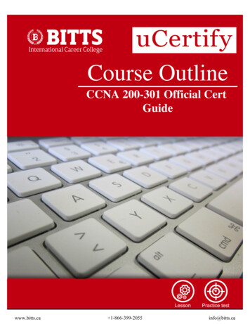 CCNA 200-301 Official Cert Guide - Bitts