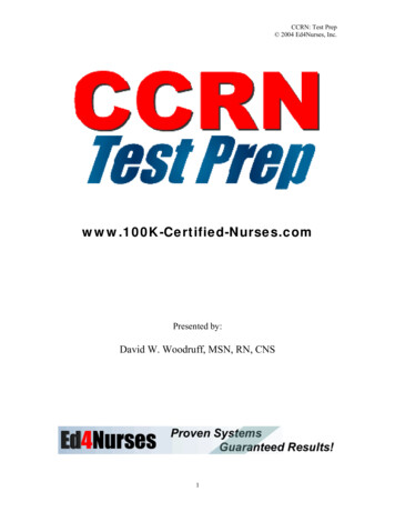 CCRN Test Prep