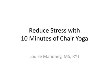 Stress Management With Yoga - Veterans Affairs