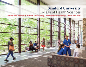 Samford University College Of Health Sciences