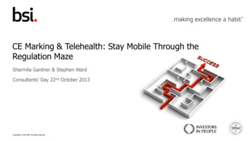CE Marking & Telehealth: Stay Mobile Through The Regulation Maze