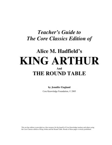 Teacher’s Guide To The Core Classics Edition Of Alice M .