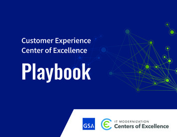 Customer Experience Center Of Excellence Playbook