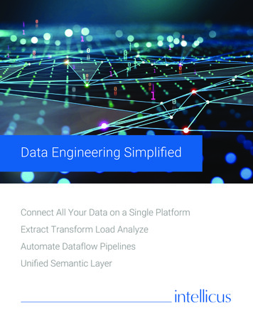 Data Engineering Simplified - Intellicus