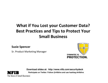 What If You Lost Your Customer Data? Practices And Tips To .