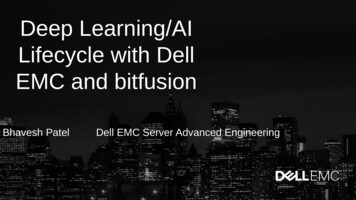 Deep Learning/AI Lifecycle With Dell EMC And Bitfusion - TAMU