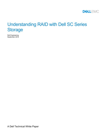 Understanding RAID With Dell EMC SC Series Storage