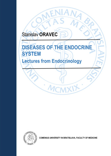 DISEASES OF THE ENDOCRINE SYSTEM