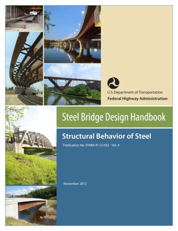 Structural Behavior Of Steel