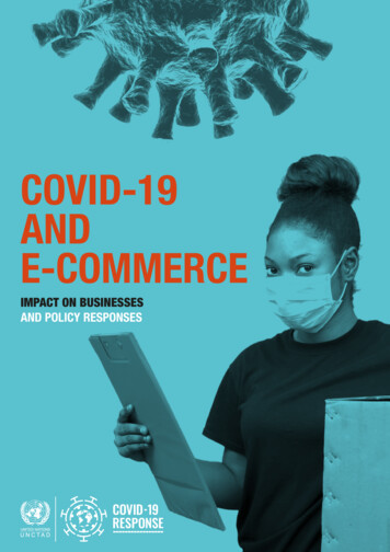 COVID-19 AND E-COMMERCE