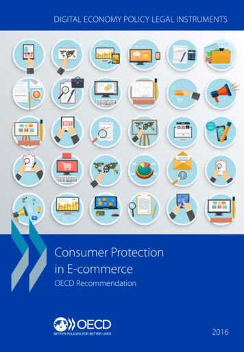 Consumer Protection In E-commerce