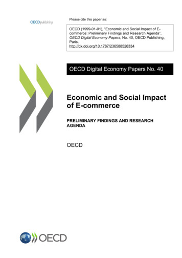 Of E-commerce Economic And Social Impact