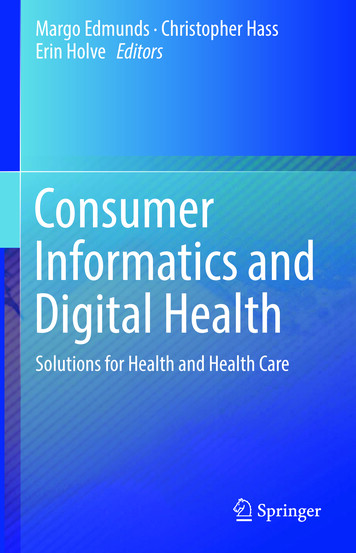 Consumer Informatics And Digital Health