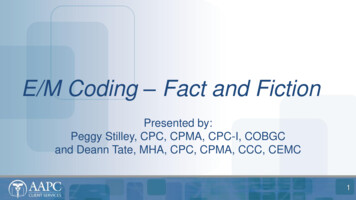 E/M Coding Fact And Fiction