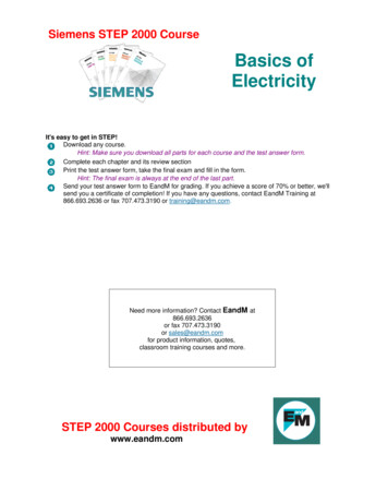 Basics Of Electricity - EandM