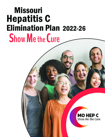 Missouri Hepatitis C Elimination Plan