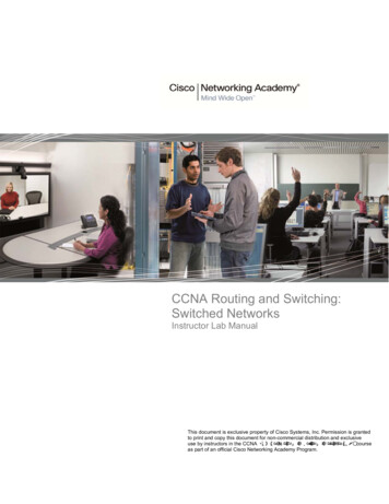 CCNA Routing And Switching: Switched Networks 