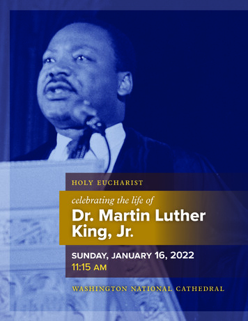 Celebrating The Life Of Dr. Martin Luther King, Jr