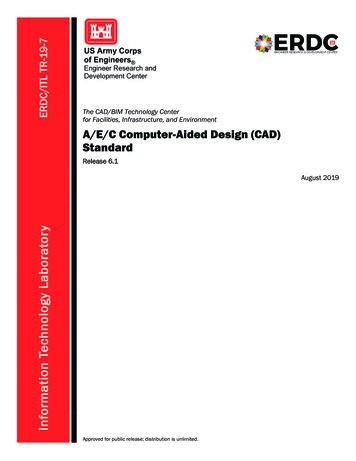 A/E/C Computer-Aided Design (CAD) Standard