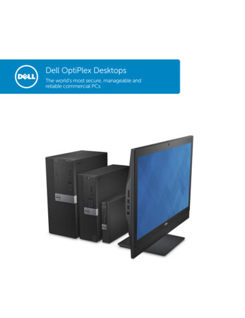Dell OptiPlex Desktops - Broadview Networks