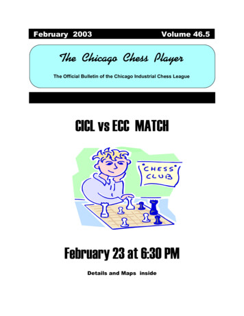CICL Vs ECC MATCH - Chicagochessleague 