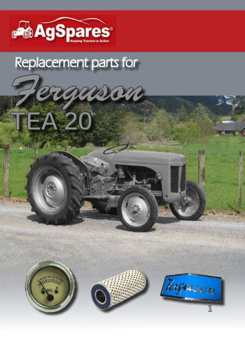 Replacement Parts For Ferguson - Agspares