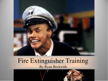 Fire Extinguisher Training - Edgerton Fire
