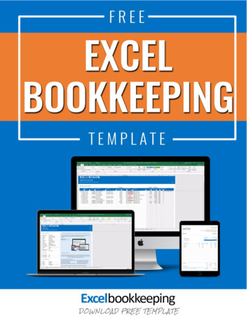 THE EXCEL ACCOUNTING - Bookkeeping Template