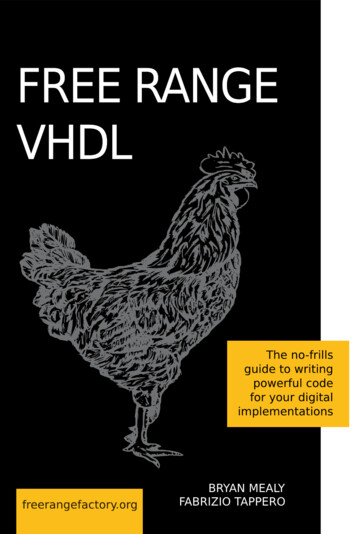 FREE RANGE VHDL