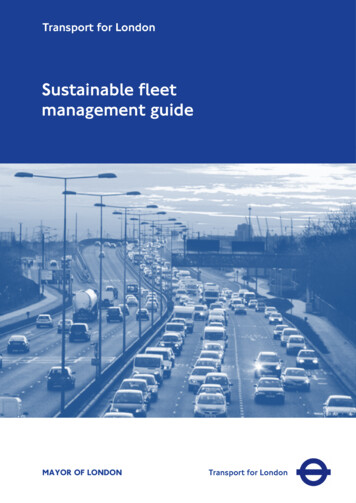 Sustainable Fleet Management Guide - Eltis