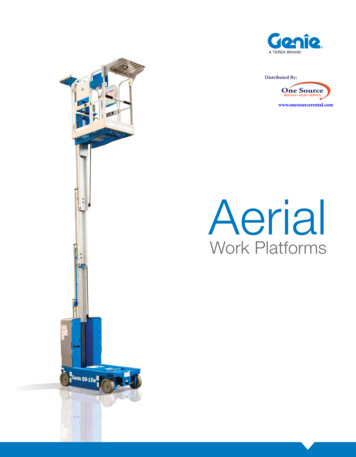 Genie Vertical Mast Lifts Brochure - One Source